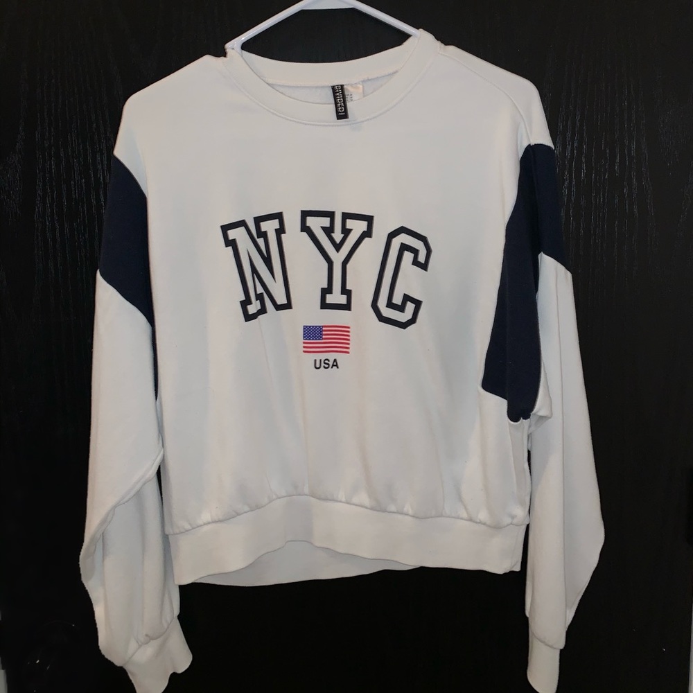 NYC Cropped Sweatshirt